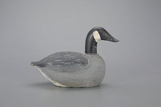 Rare Evans Canada Goose Decoy by Evans Duck Decoy Co. (1921-1932)