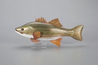 Striped Bass Decoy by Harold E. "Rick" Rickert (1923-1990)