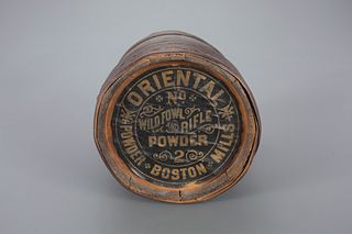 One Oriental Powder Company Keg