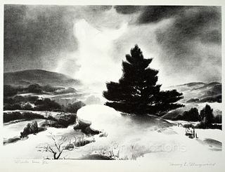Henry E. Winzenreid (1892-1971), Winter Landscape