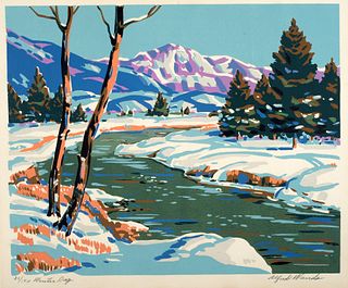 Alfred J. Wands (1904-1998), Winter Day