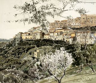 Nicholas Scalise (20th Century), Spring, Ponte Landolfo, Italy