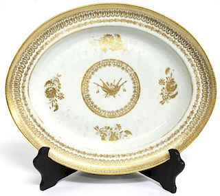 Chinese Export Porcelain Serving Platter