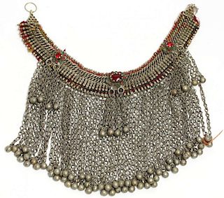 North African Tribal Chain Mail Choker Necklace