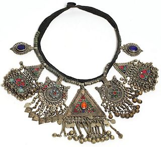 North African Tribal Pendant Necklace