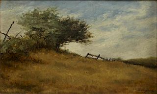 Signed Dillaye- Landscape Oil on Canvas