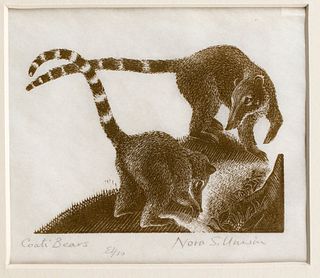 Nora S. Unwin (1907-1982), Coati Bears, c.1935