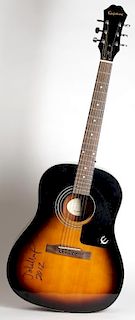 John Mayall-Signed Epiphone AJ-100 Acoustic Guitar