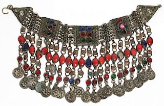 North African Tribal Choker Necklace