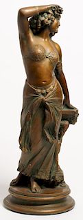 After Gambogi - Cast Figure of Egyptian Beauty