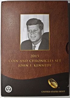 2015 JFK COIN & CHRONICLES SET OGP