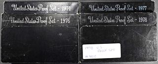 1974, 76-78 US PROOF SETS