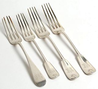 Group Of Assorted Silver Forks
