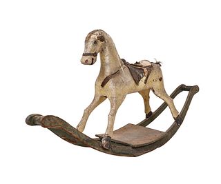 EARLY ROCKING HORSE