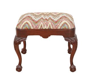 HICKORY CHAIR CO. FOOT STOOL