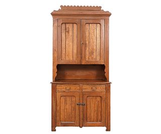 COUNTRY TWO-PIECE DUTCH CUPBOARD