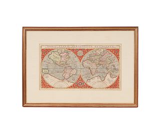 WORLD MAP GERHARD AND RUMOLD MERCATOR