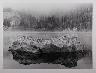 Howard Bond:  Rock and Fog, Bear Lake, Colorado