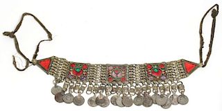 North African Coin Metal Belt
