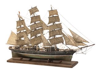 The Cutty Sark, A 19th Century Famous Sailing Ship Decorative Miniature Model