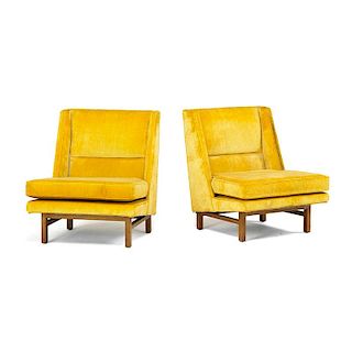 EDWARD WORMLEY; DUNBAR Pair of lounge chairs