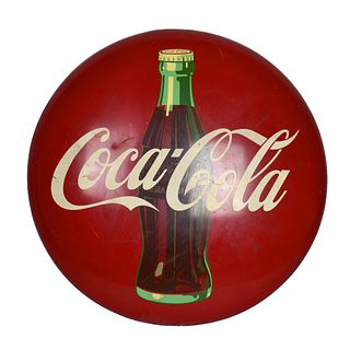 48" Coca Cola Button Sign