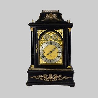 Large 20th C. English George III Style Clock