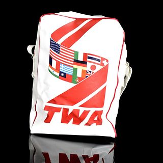 Vintage TWA Carry On Bag