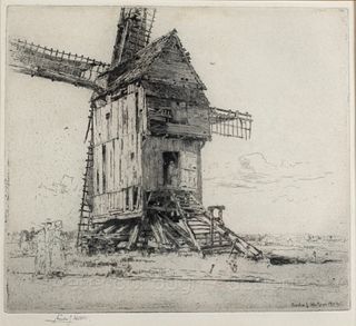 Charles John Watson (1846-1927), Le Moulin, Abbeville, 1904