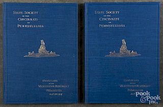 Two copies of Ceremonies Attending the Unveiling of the Washington Monument Erected in Fairmount