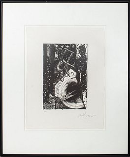 Jasper Johns "Winter" Lithograph