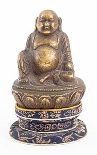 Chinese Gilt Bronze Buddha Sculpture
