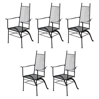 Woodard for Salterini Mid-Century Patio Chairs, 5