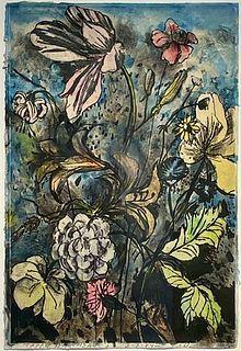 Jim Dine - Details from Nancys Garden (from The Temple of Flora)