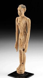 Egyptian Middle Kingdom Wood Female Articulated Arms