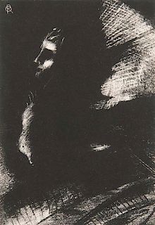 Odilon Redon (French, 1840-1916)      Frontispice