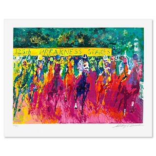 LeRoy Neiman (1921-2012), "125th Preakness Stakes" Limited Edition Serigraph, Numbered 299/300 and Hand Signed with Letter of Authenticity.