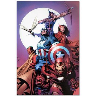 Marvel Comics "Avengers #80" Numbered Limited Edition Giclee on Canvas by David Finch with COA.