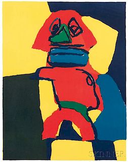 Karel Appel (Dutch, 1921-2006)      Untitled (Figure)