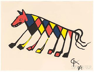 Alexander Calder (American, 1898-1976)      Untitled (Beastie)