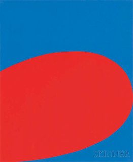 Ellsworth Kelly (American, 1923-2015)      Red/Blue (Untitled)
