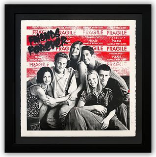 Mr. Brainwash- Original Silkscreen "I'll Be There For You 2021 (Friends Forever)"