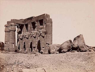 Various Artists, including Antonio Beato (Italian, c. 1835-1906)      Twenty-eight Views of Egypt (Cairo, Faiyum, Karnak, and