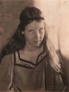 Eva Watson-Schütze (American, 1867-1935)      Portrait of a Girl