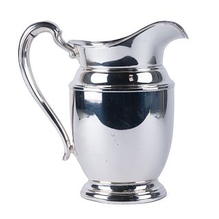 Neoclassical Sterling Water Pitcher