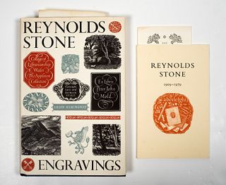 Reynold Stone 2  volumes, Engraving