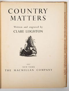 Clare Leighton, Two Volumes