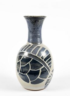 Vintage Studio Pottery Signed Over Sized Vase