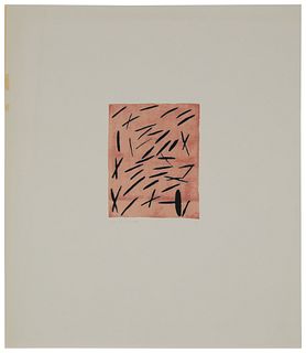 Larry Poons (b. 1937), "Untitled" from "Ten from Leo Castelli," 1967, Screenprint in colors on cream wove paper, Image: 8.125" H x 6.25" W; Sheet: 24"