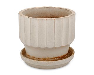 A Bauer "Biltmore" architectural pottery planter, no. 8